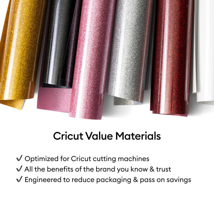 value glitter iron-on 10 in x 8 ft