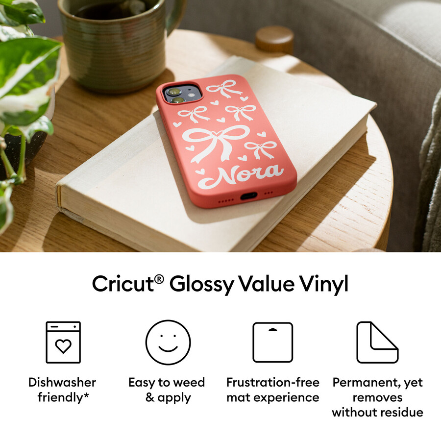cricut glossy value vinyl 12 in x 10 ft