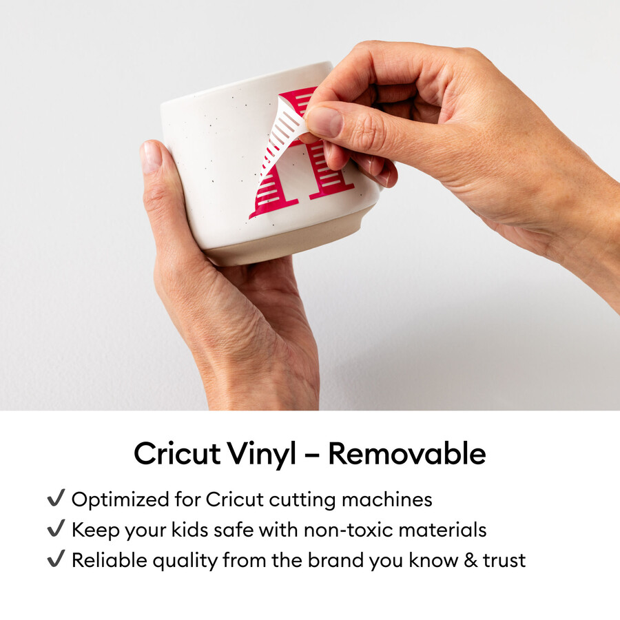 cricut value vinyl - removable 12 in x 10 ft