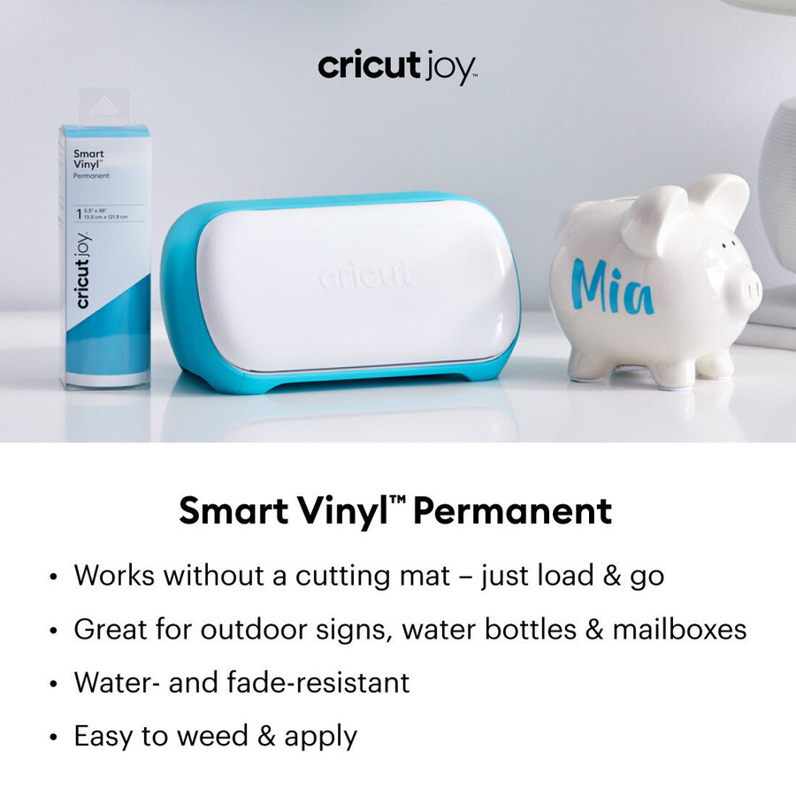 cricut joy smart vinyl – permanent 10 ft 3 m