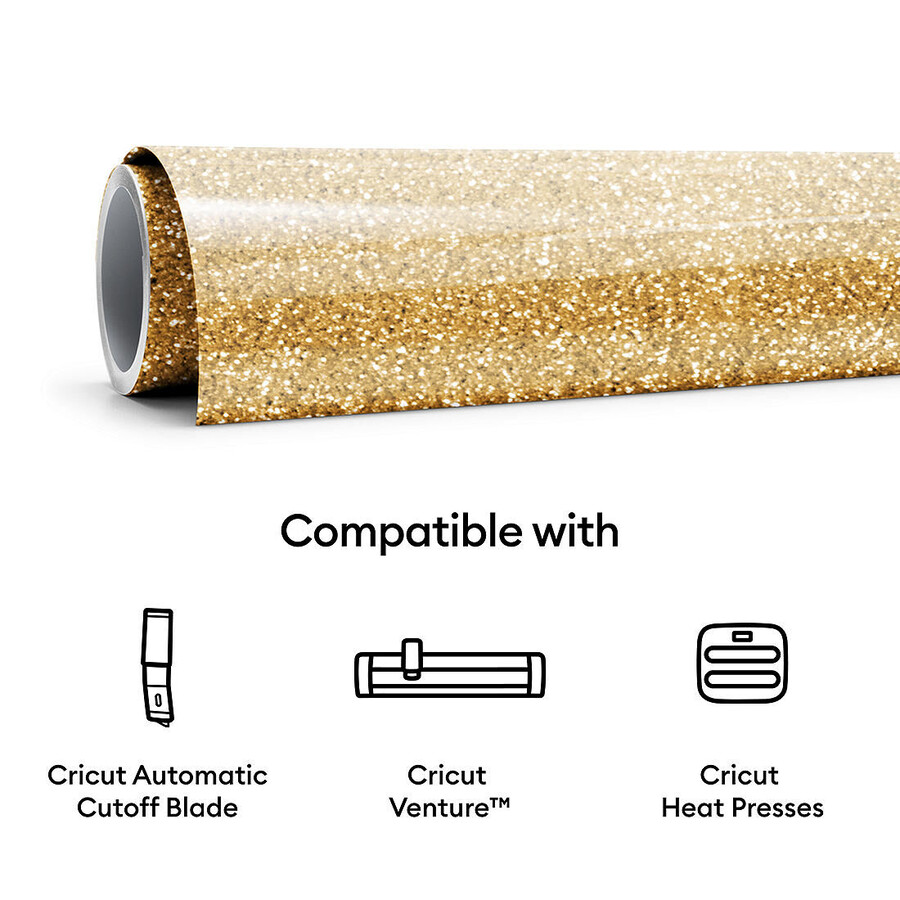 smart iron-on glitter 25 in x 5 ft