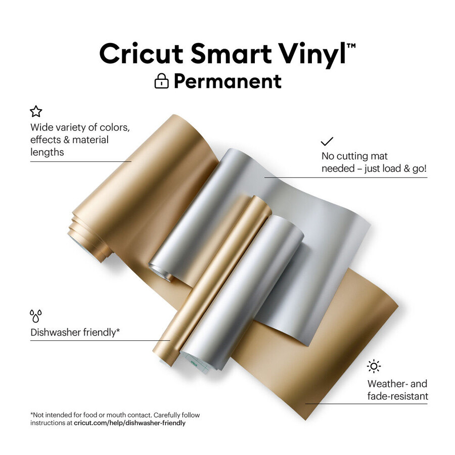 smart vinyl matte metallic – permanent 3 ft