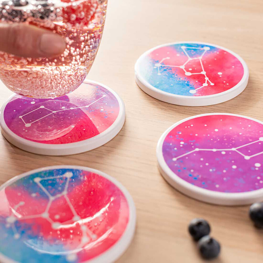 coaster blanks round