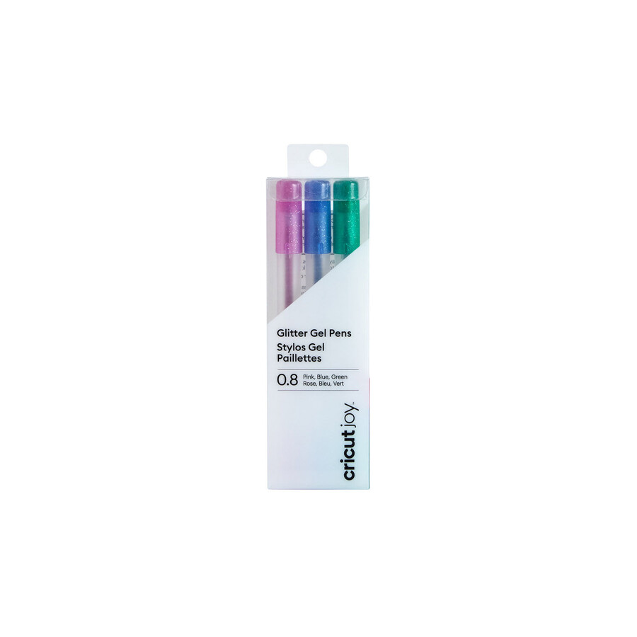 cricut joy glitter gel pens 0.8 mm 3 ct