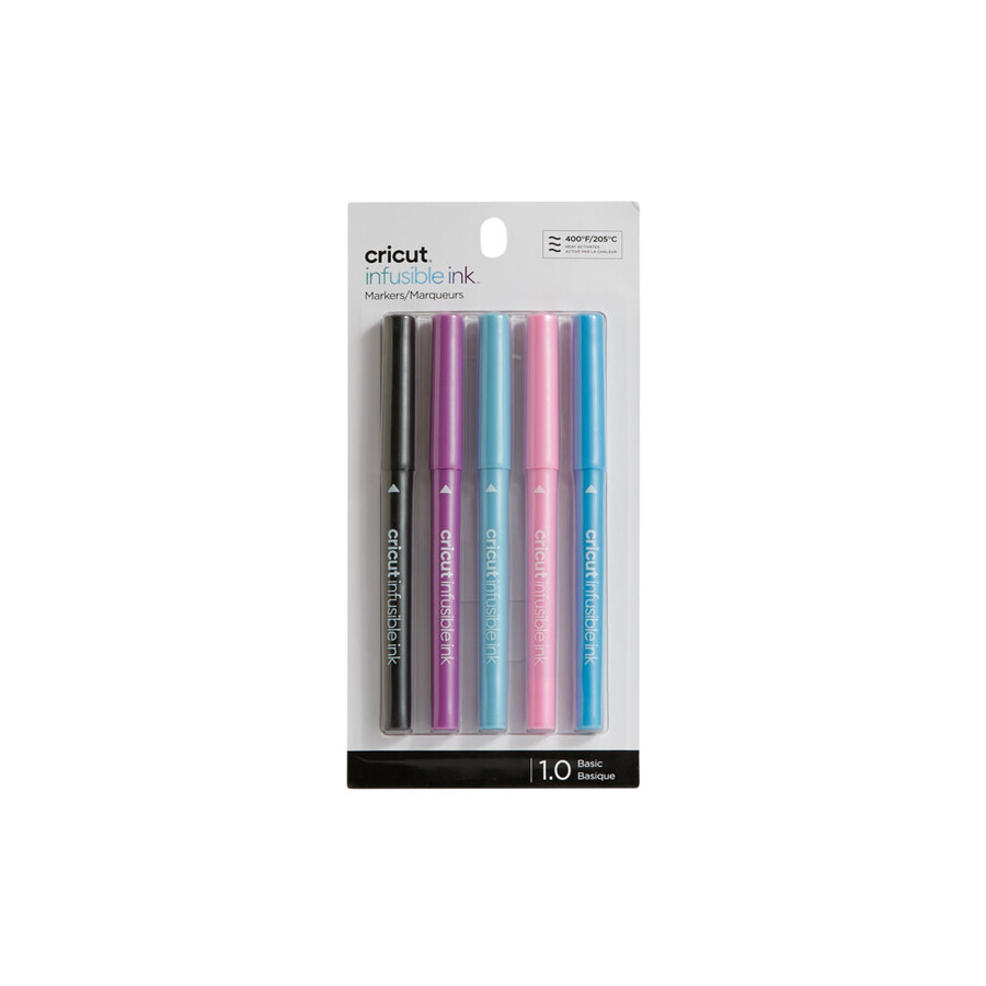 infusible ink markers 1.0 watercolor splash 5 ct