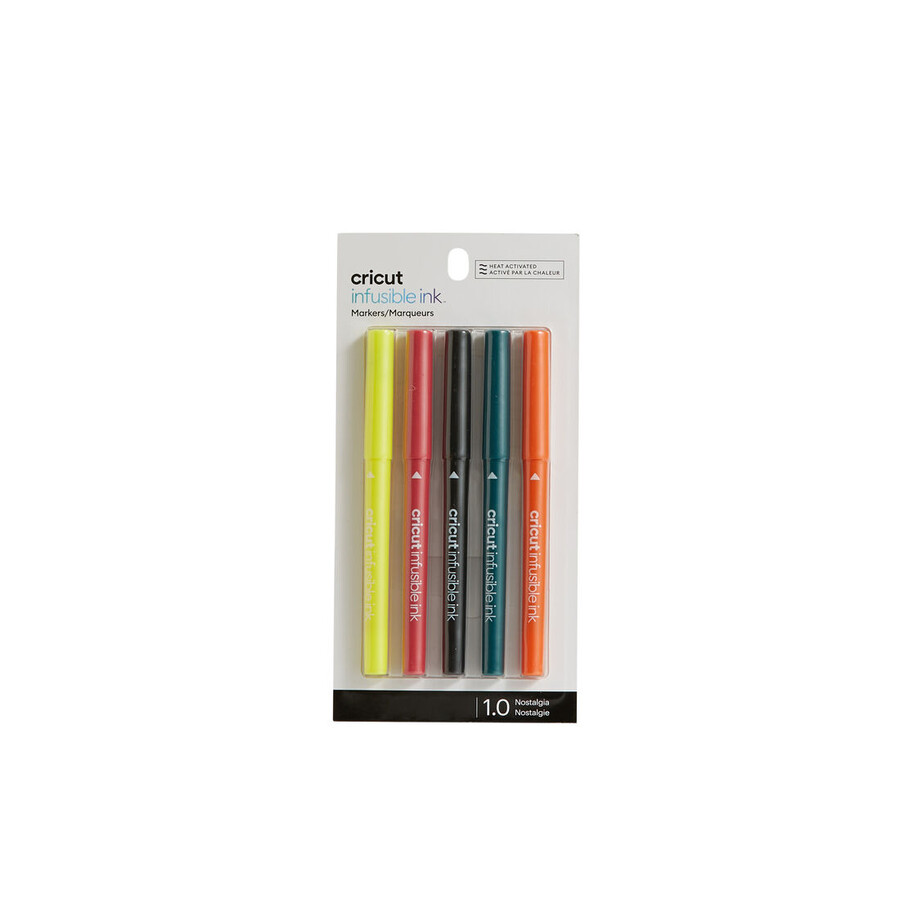 infusible ink markers 1.0 nostalgia 5 ct