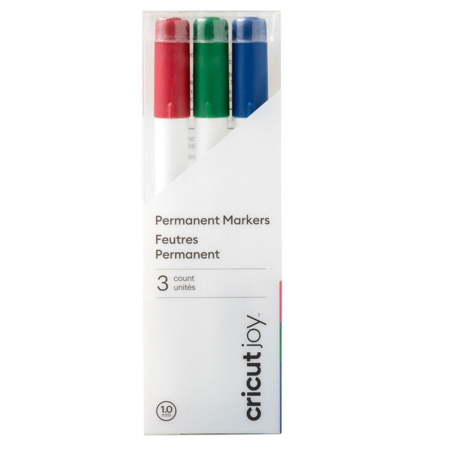cricut joy permanent markers 1.0 mm redgreenblue 3 ct