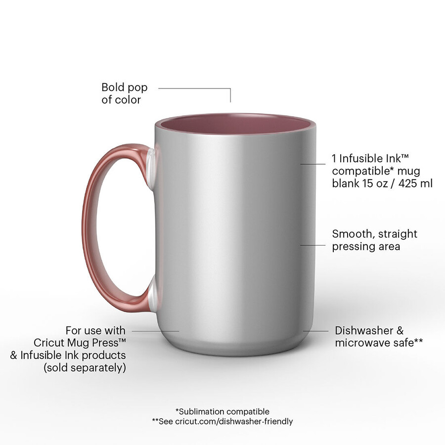 beveled ceramic mug blank - miami