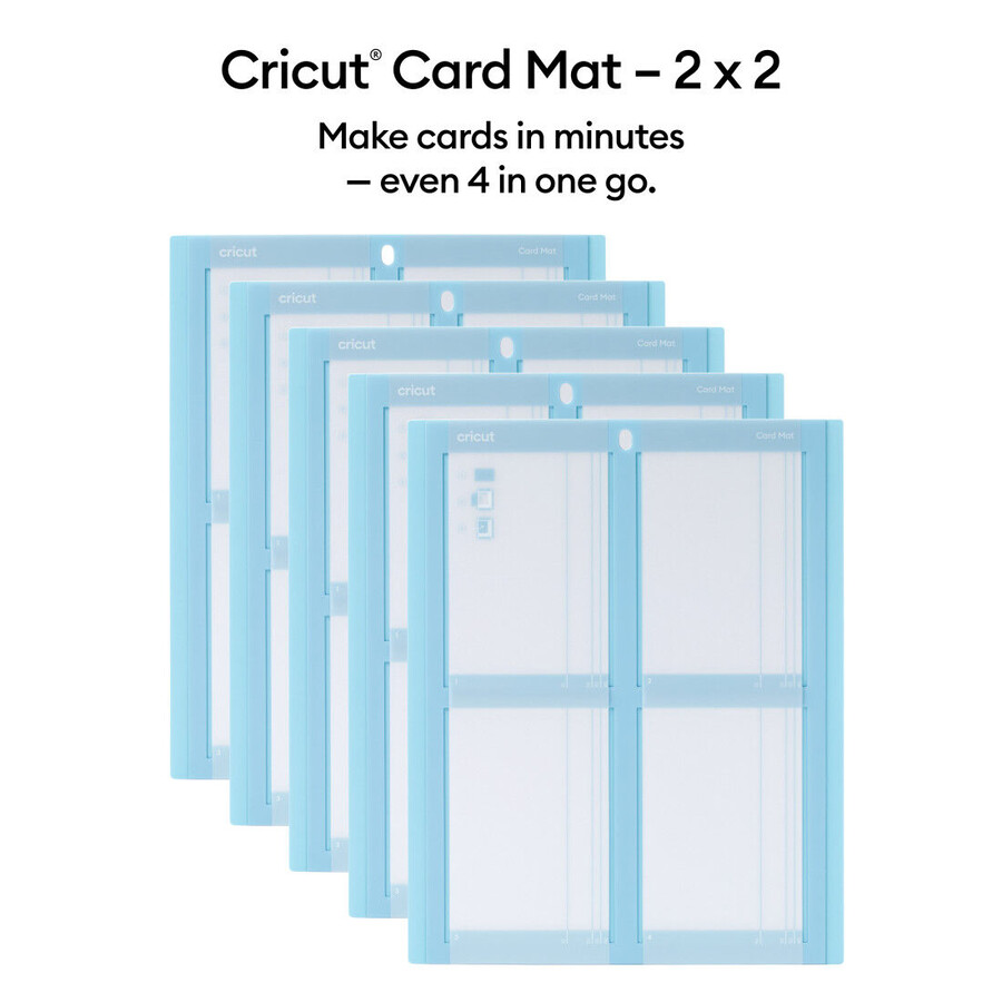 card mat – 2x2 5 ct