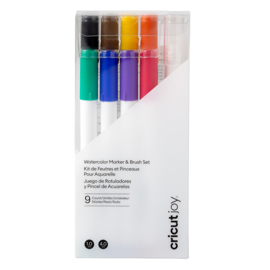 cricut joy watercolor marker brush set 9 ct