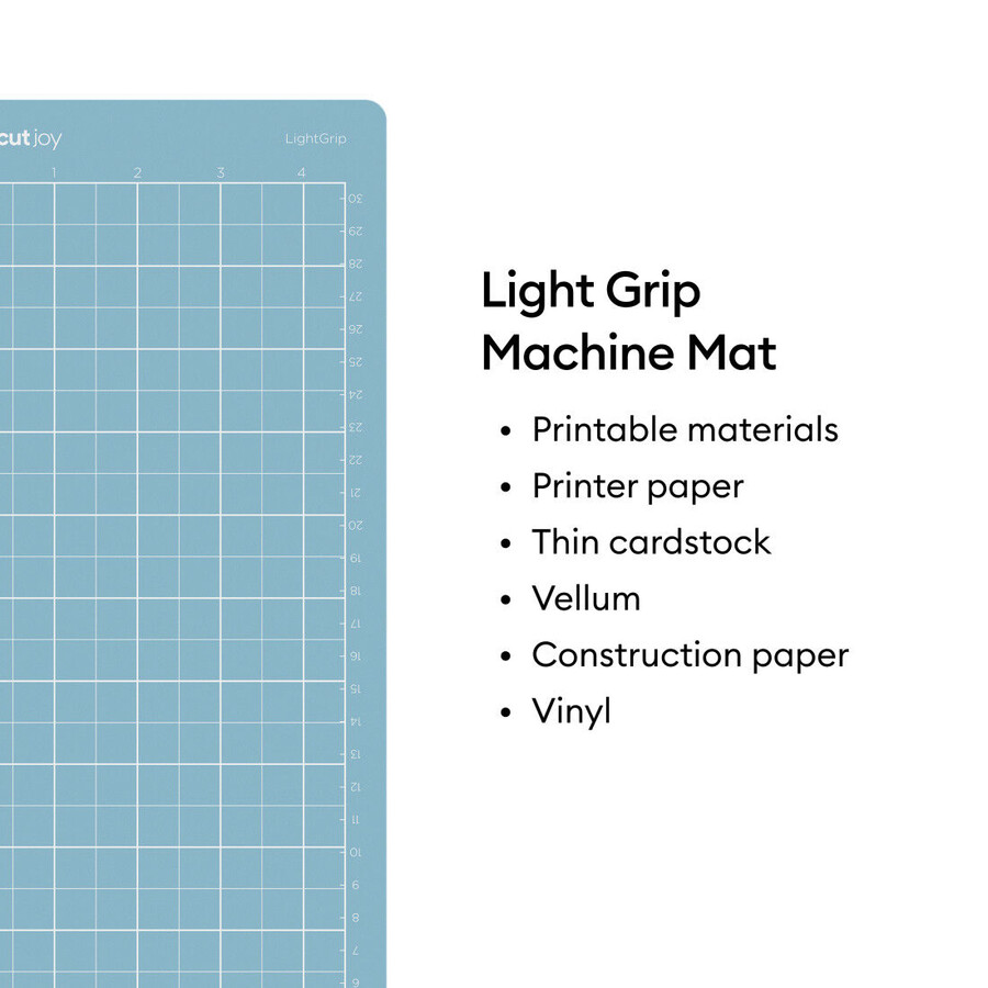 cricut joy machine mat variety pack - 4.5 in x 12 in 5 ct