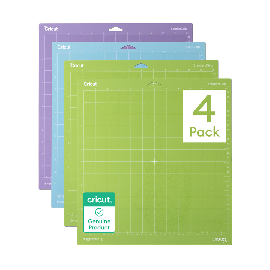 cricut machine mat variety pack - 12 in x 12 in 4 ct