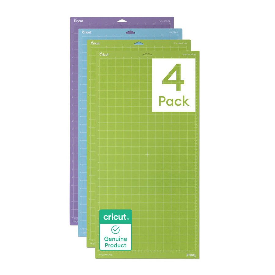 cricut machine mat variety pack - 12 in x 24 in 4 ct