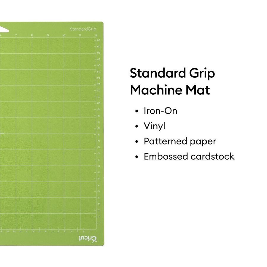 cricut machine mat variety pack - 12 in x 12 in 8 ct
